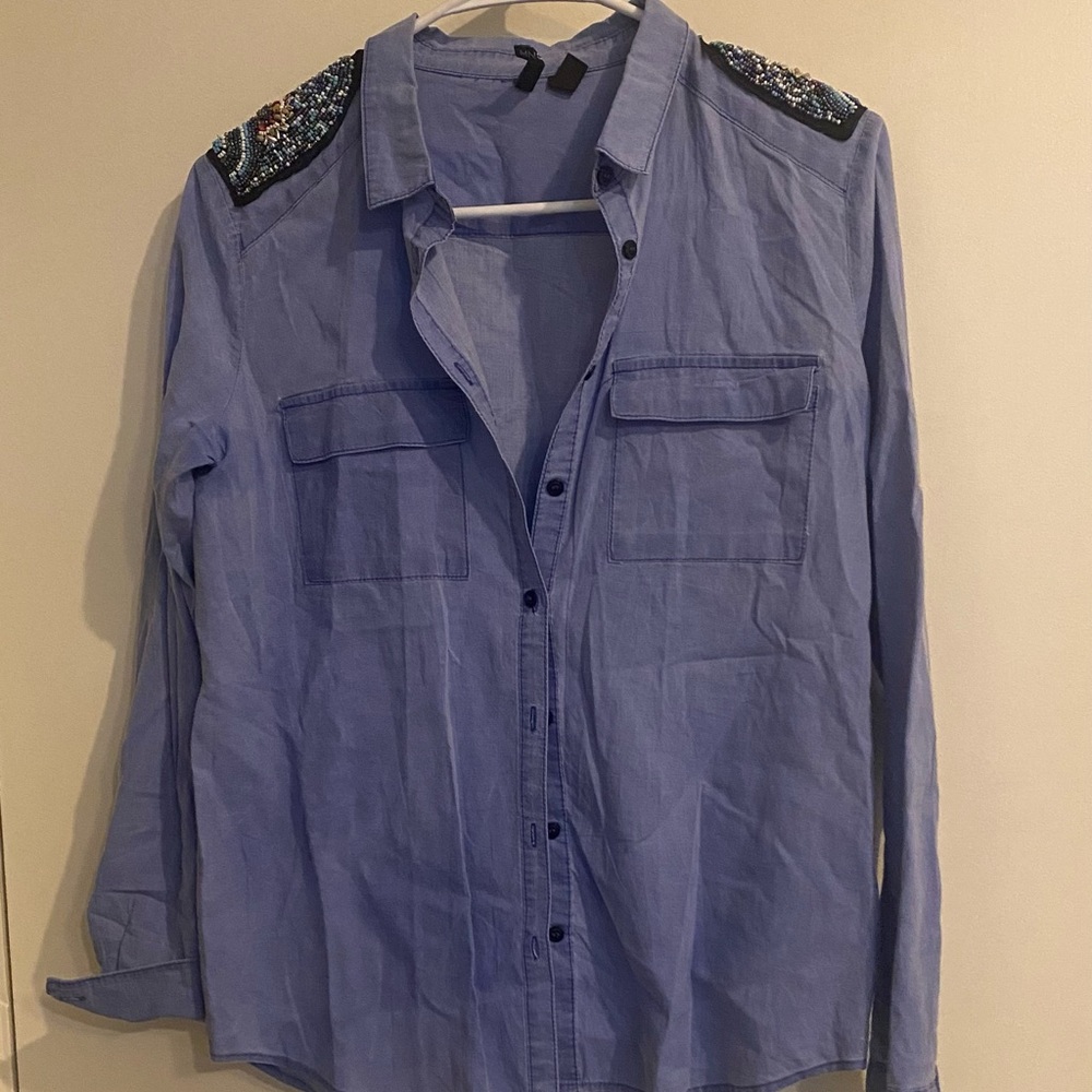 Long sleeve denim